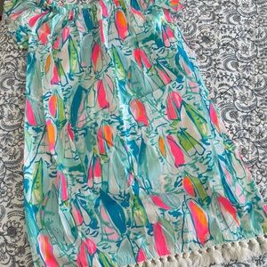 Lilly Pulitzer Multicolor Off-Shoulder Dress